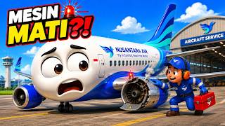 Download lagu ✈️ Vehicle Songs for Kids: Broken Plane! Mechanic Fixes Engine & Flies Again mp3
