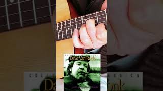 ‘Mack The Knife’ Dave Van Ronk vsn - Guitar Chords (Standard - Capo 8)
