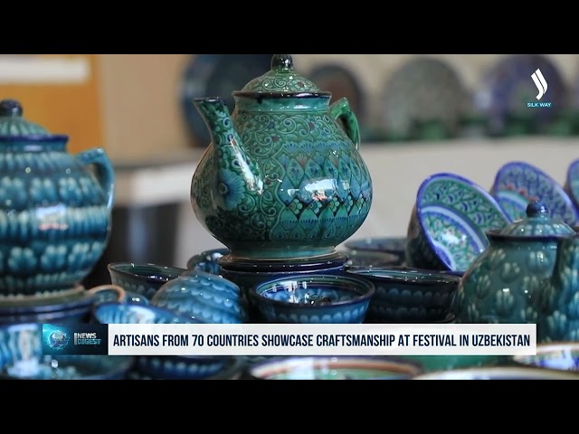 Özbekistan’da Uluslararası Zanaatkarlik Festivali düzenlendi