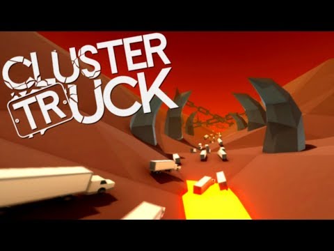 "ClusterTruck" - World 9: Hell - Full Playthrough (No Abilities, Ending)