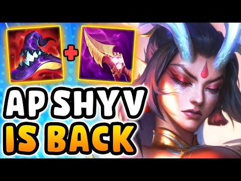 THE AP SHYVANA MONSTER IS BACK (ridiculous damage)