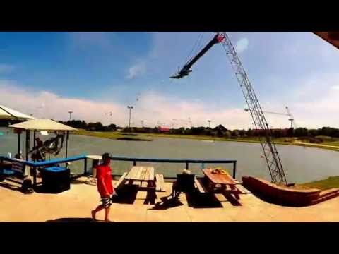 Hydrous Cable Park! WakeBoard madness! 580 wakeboard! Beautiful Waters! Must Watch