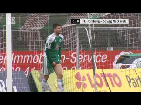 FC Homburg - SpVgg Neckarelz - 15. Spieltag Regionalliga Südwest 2013/2014