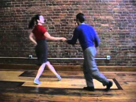 Introduction To Dean Collins' Swingout - Lindy Hop Dance Lesson, Juan Villafane, Sharon Davis #1355