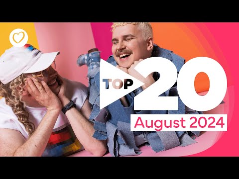 Eurovision Top 20 Most Watched: August 2024 | #UnitedByMusic