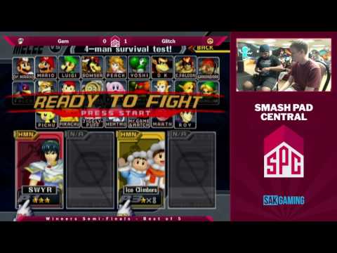 SPC 64 Winners Semis - Gem (Marth) vs Glitch (Ice Climbers)