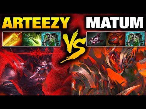 Arteezy VS Matumbaman - This Game is so Bad Dota 2