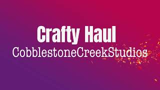 Cobblestone Creek Studios Haul - A Creative Playground  Papercrafting Store