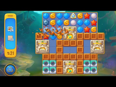 🧘FishDom🐟🐠Levels🏆11976 - 11981🏆*15 mins Mobile relaxing game @FishgamesFishDom24