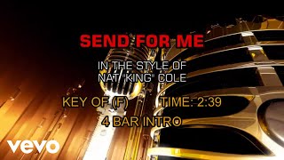 Nat King Cole - Send For Me (Karaoke)