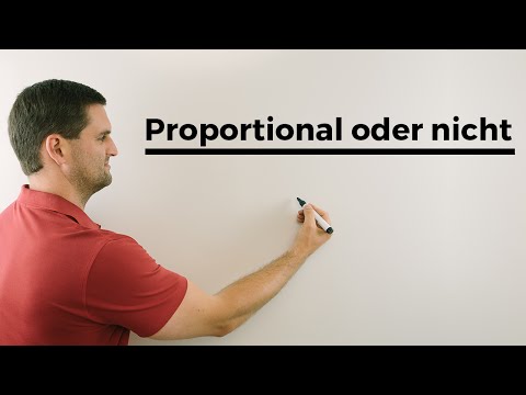 Achtung bei "Je mehr, desto mehr", Proportional oder nicht, Teil 1 | Mathe by Daniel Jung