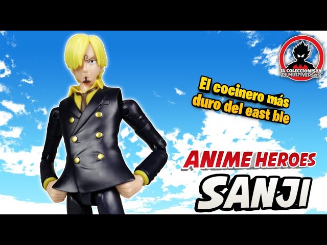 Vídeo relacionado con BANDAI - One Piece Anime Heroes Figura de Acción Sanji 17cm - 36933 Multicolor - Figuras articuladas -¡Prepárate para la Aventura con Las Figuras de One Piece!.