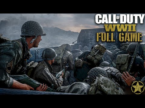 Call of Duty WW2｜Full Game Playthrough｜4K HDR