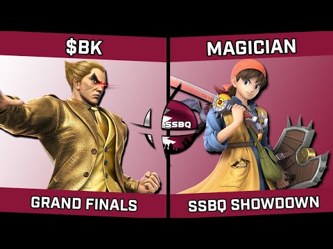 SSBQ Showdown - GRAND FINALS - $BK (Kazuya/Hero/Mythra/Wolf) vs Magician (Hero)