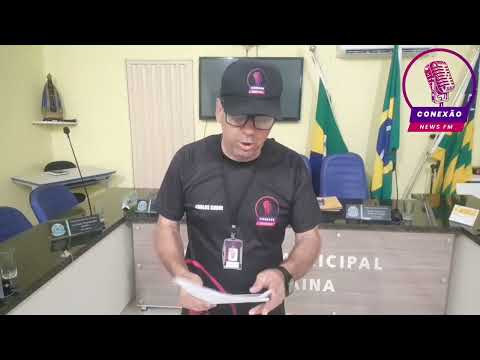 Sessão da Câmara Municipal de Faina Aprovação dos Projetos 335 e 336/2