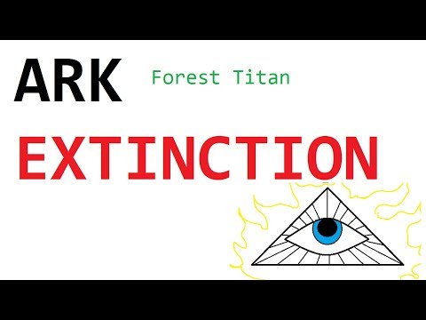 ARK: Extinction,  observing the Forest Titan, official PvP small tribes