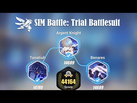 HI3 - SIM Battle Trial Battlesuits (Tonatiuh/Argent Knight/Benares)