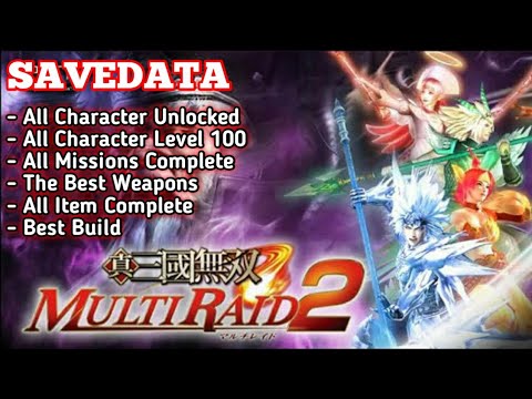 GAME SHIN SENGOKU MUSOU : MULTI RAID 2 ALL COMPLETE , PPSSPP & GAMEPLAY
