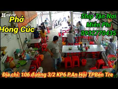 Quán Phở Hồng Cúc Ngon Nhất TP Bến Tre đông kín khách ngày cuối tuần