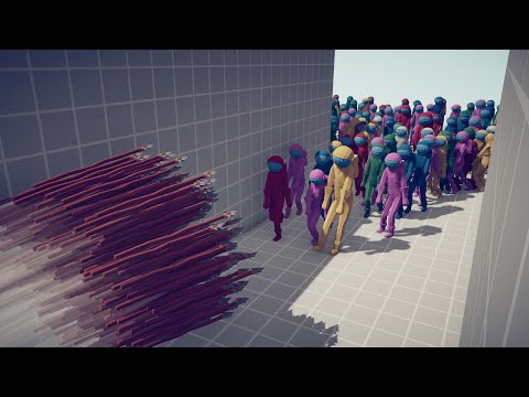 100x AMONG US UNITS vs EVERY GOD - Totally Accurate Battle Simulator