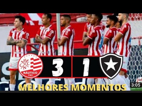 GOLS E MELHORES MOMENTOS DE NÁUTICO 3X1 BOTAFOGO #BRASILEIRAOSERIEB