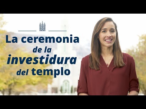 ¿Qué es una investidura del templo?