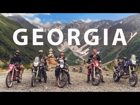 2,000 KM of Adventure Riding Through Georgia (the country)
