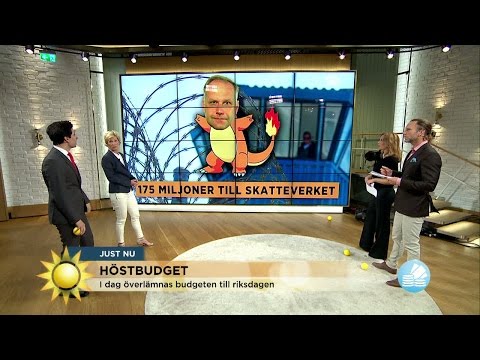 Marcus Oscarsson guidar oss genom höstbudgeten - på pokémonspråk - Nyhetsmorgon (TV4)