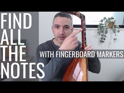 I'm learning Oud from scratch! Put fingerboard markers on your oud instrument.