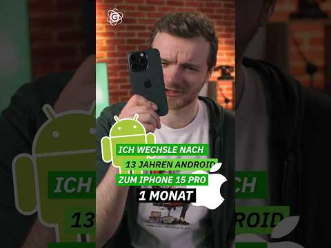 1 Monat iPhone – Diese Dinge stören mich #shorts
