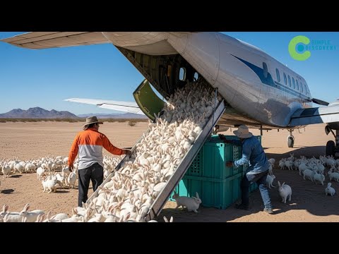 China RELEASED A MILLION RABBITS INTO THE DESERT — What Happened Next SHOCKED THE WORLD