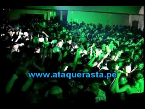 ATAQUE RASTA CONCIERTO EN ULADECH CHIMBOTE,REGGAETON PERUANO,DJ EL CUERVO