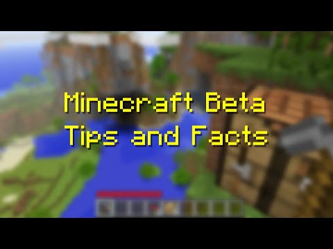 Minecraft Beta: Tips and Facts - From Old Beta 1.7.3, Beta 1.5 and more! 2011 Nostalgia