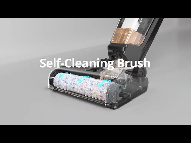 مكنسة لاسلكية يوفي ويتفاك W31 للاستخدام الجاف والرطب 5 في 1 - أسود