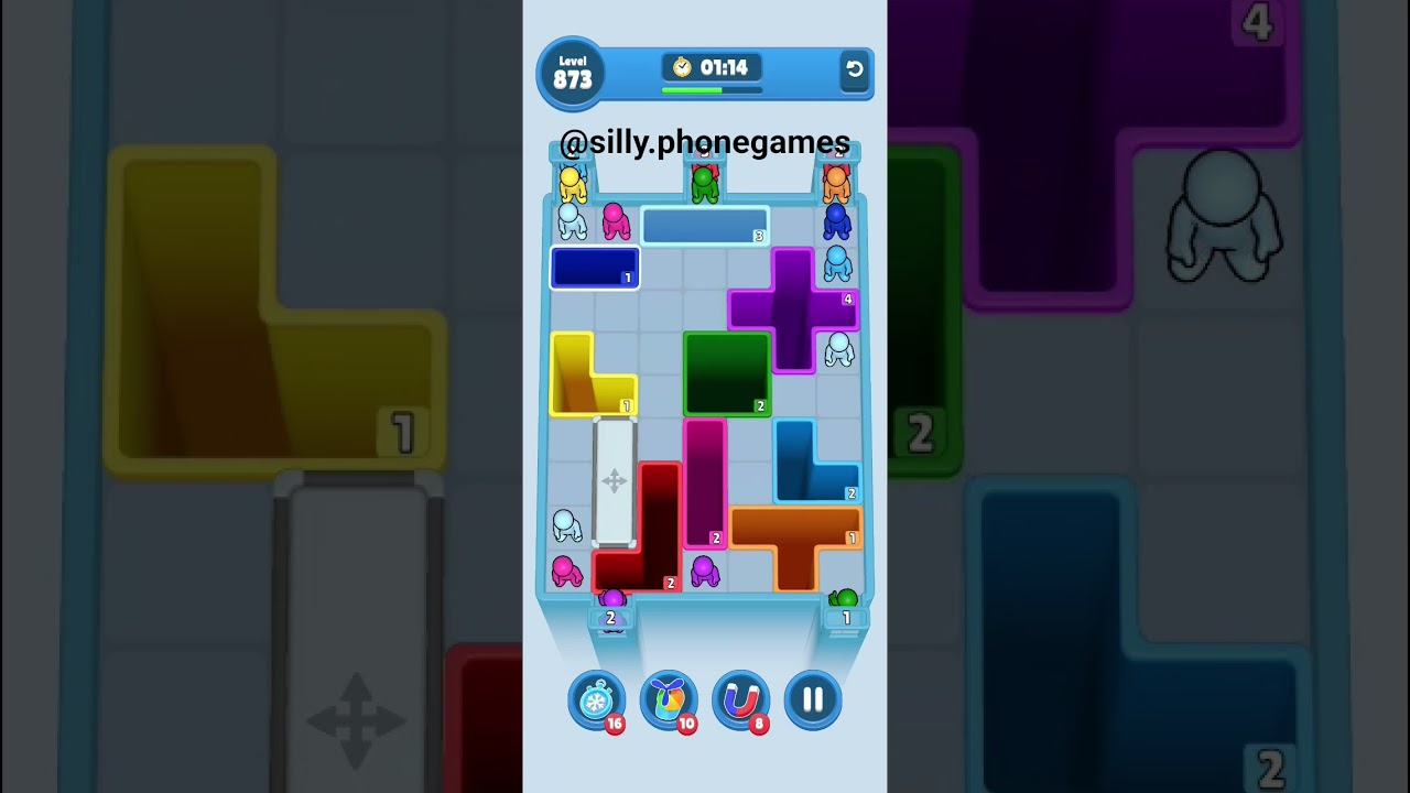 Drop Away Level 873 Walkthrough Solution