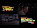 Back To The Future I And II Scenes Matched Up
