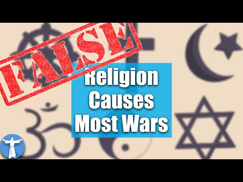 Do Religions Cause "Most Wars"? No.