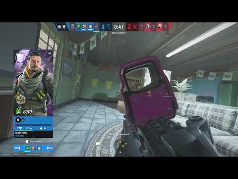 BEST PLAYER IN R6 CRAZY DIAMOND CHAMPION LOBBY INSANE FLICK 😱