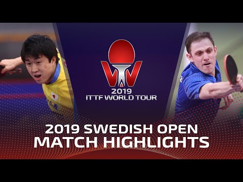 [2019 ITTF Swedish Open]  Ovidiu Ionescu vs Jin Takuya  2019.10.3