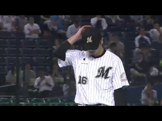 【8回表】マリーンズ・涌井 本拠地初勝利へ8回無失点の好投!! 2014/9/9 M-L