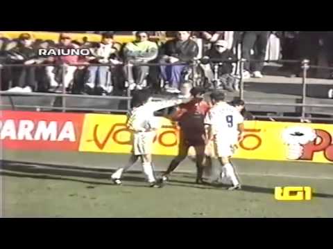 Serie A 1995-1996, day 24 Parma - Roma 1-1 (Fonseca, Sensini)