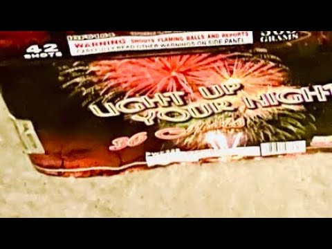 Light Up 36 Shot Firework Cake