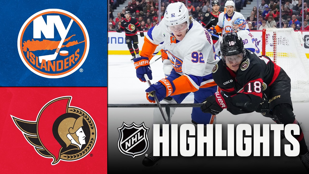 Islanders vs. Senators | NHL Highlights | March 19, 2026