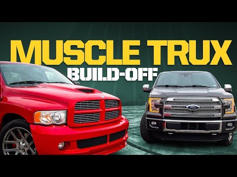 Muscle Trux Build-Off: Ford F150 EcoBoost vs Dodge Ram SRT-10