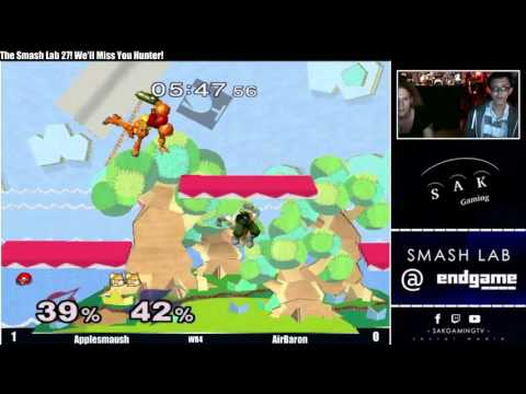 SL27 WR4 - Applesmaush (Samus) vs CL|Ninji (Falco)