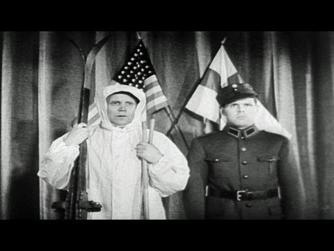 HD Stock Footage WWII Finland Fights - Finnish Relief Fund - Herbert Hoover