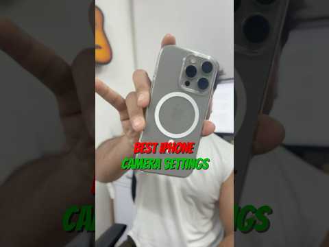 The BEST Camera Settings for Your iPhone 16 Pro! 💪