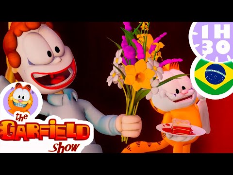 🤡 Jon e Garfield vão para a França para se tornarem mímicos! 🤡