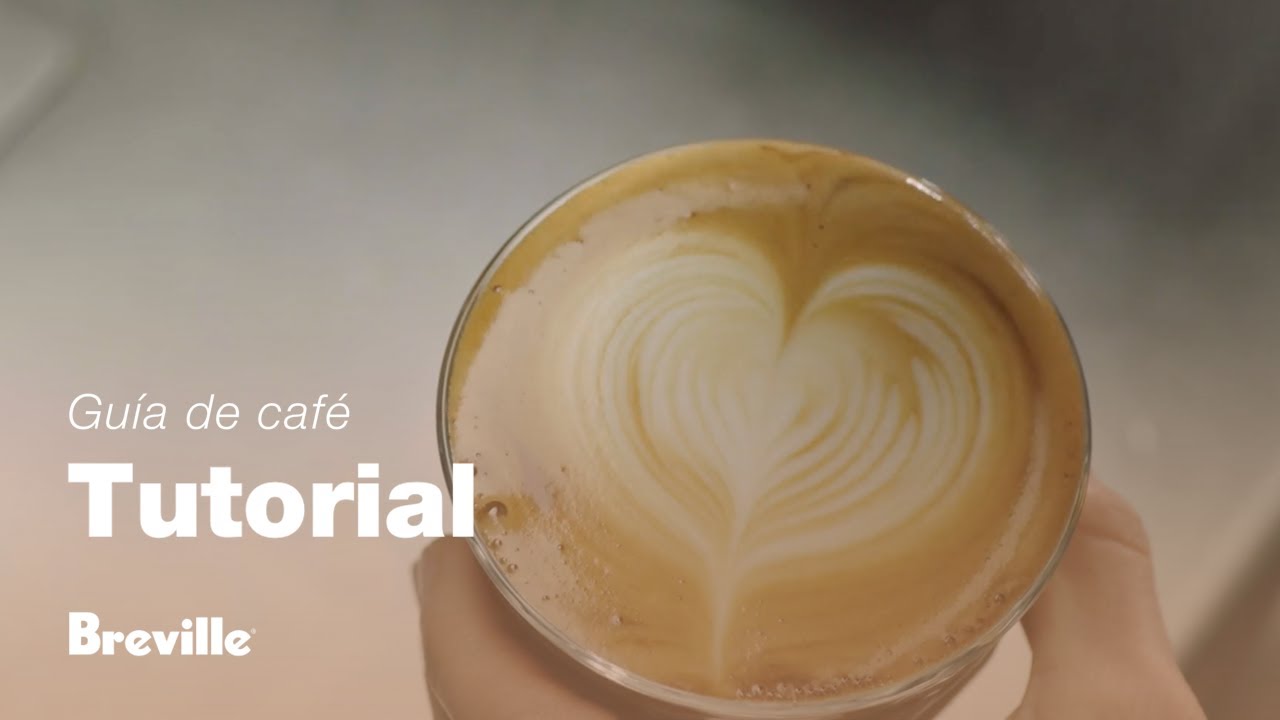 Tutorial de guía de café de Breville - Cómo crear arte latte: el corazón