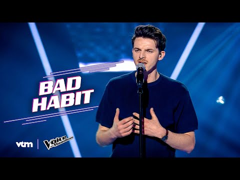Evert - 'Bad Habit' | Knockouts | The Voice van Vlaanderen | VTM